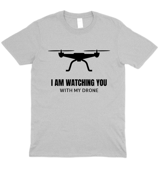 I’m Watching You Drones Graphic T-Shirt
