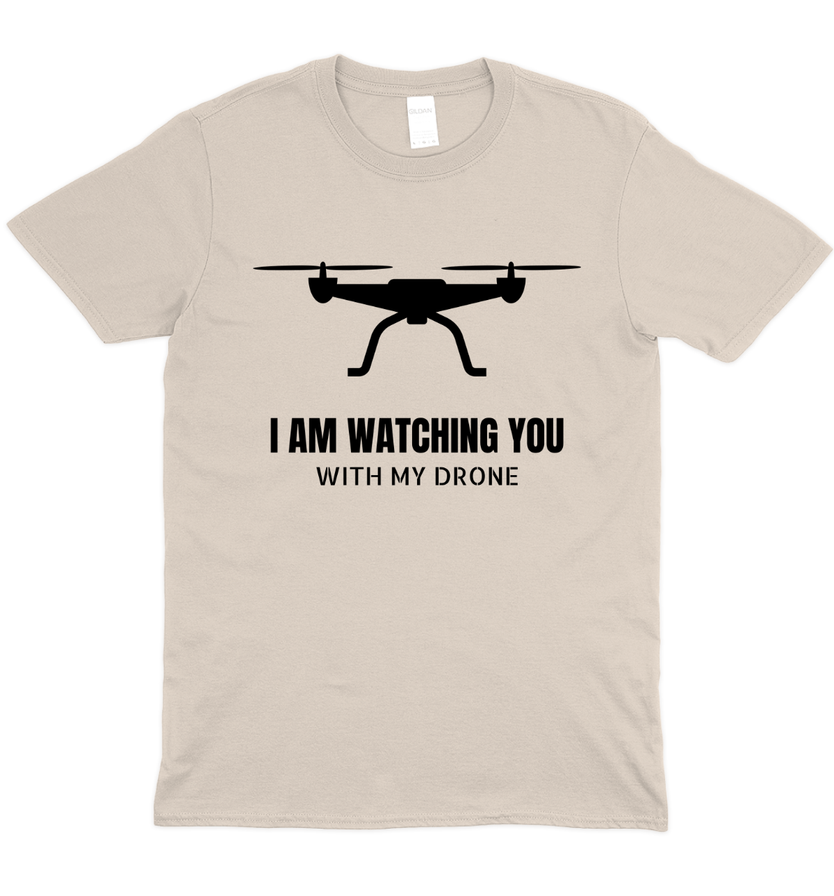 I’m Watching You Drones Graphic T-Shirt
