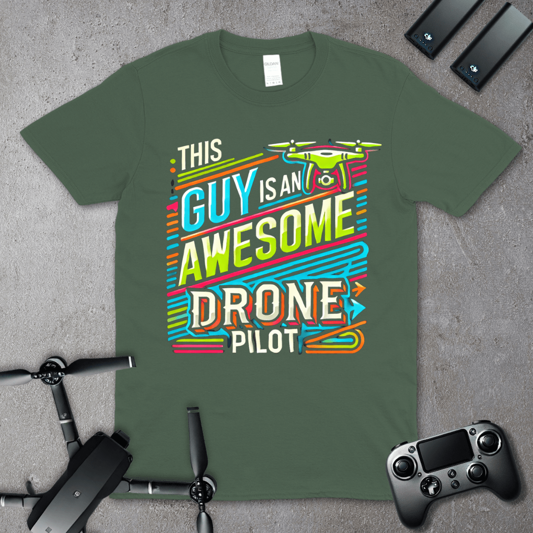 This Guy Is An Awesome Drone Pilot Graphic T-Shirt