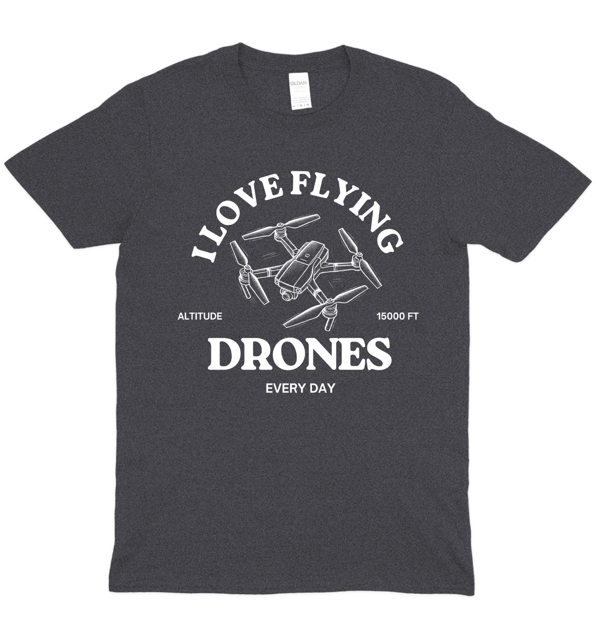 I Love Flying Drones T-Shirt