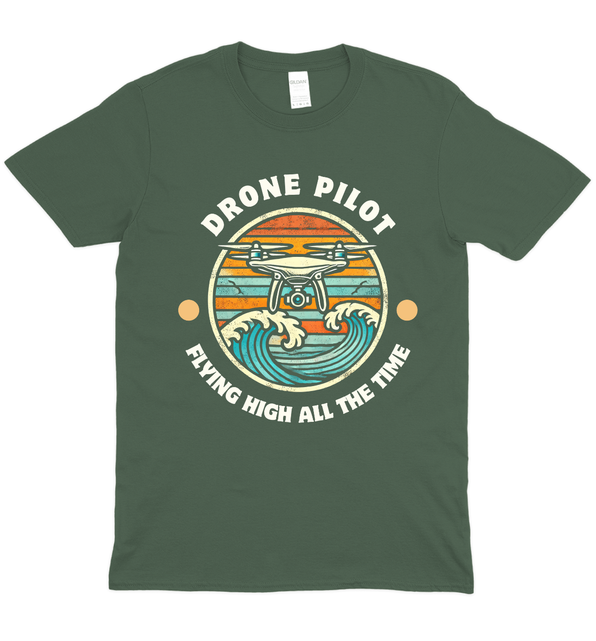 Flying High All The Time Drone T-Shirt
