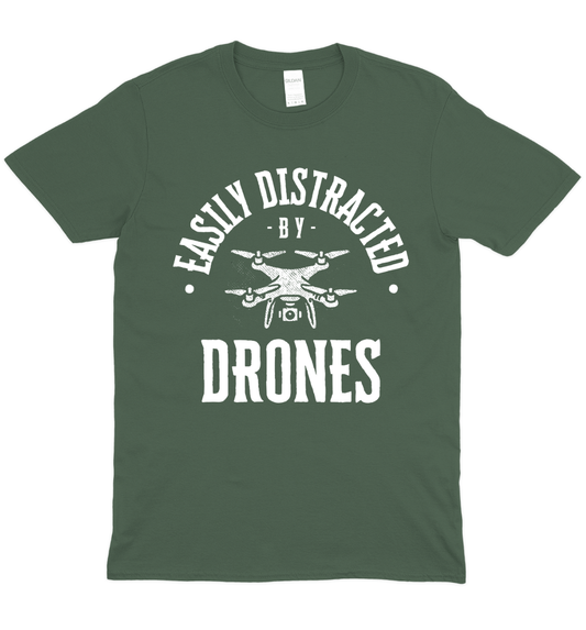 Easily Distracted By Drones T-Shirt