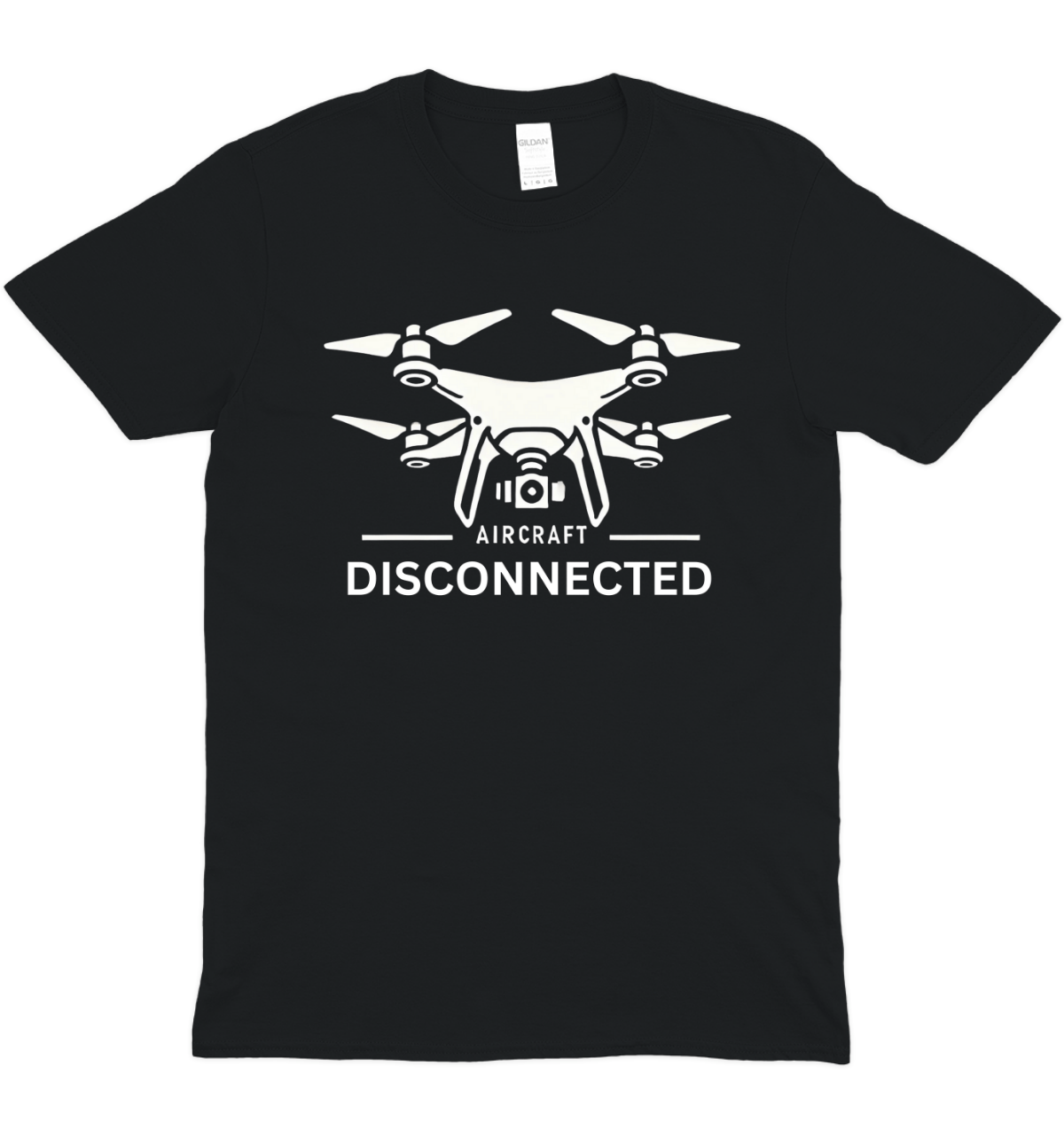 Aircraft Disconnected Drone T-Shirt