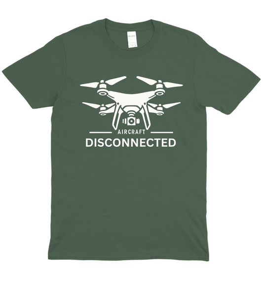 Aircraft Disconnected Drone T-Shirt
