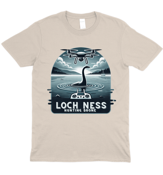 Loch Ness Drone Graphic T-Shirt