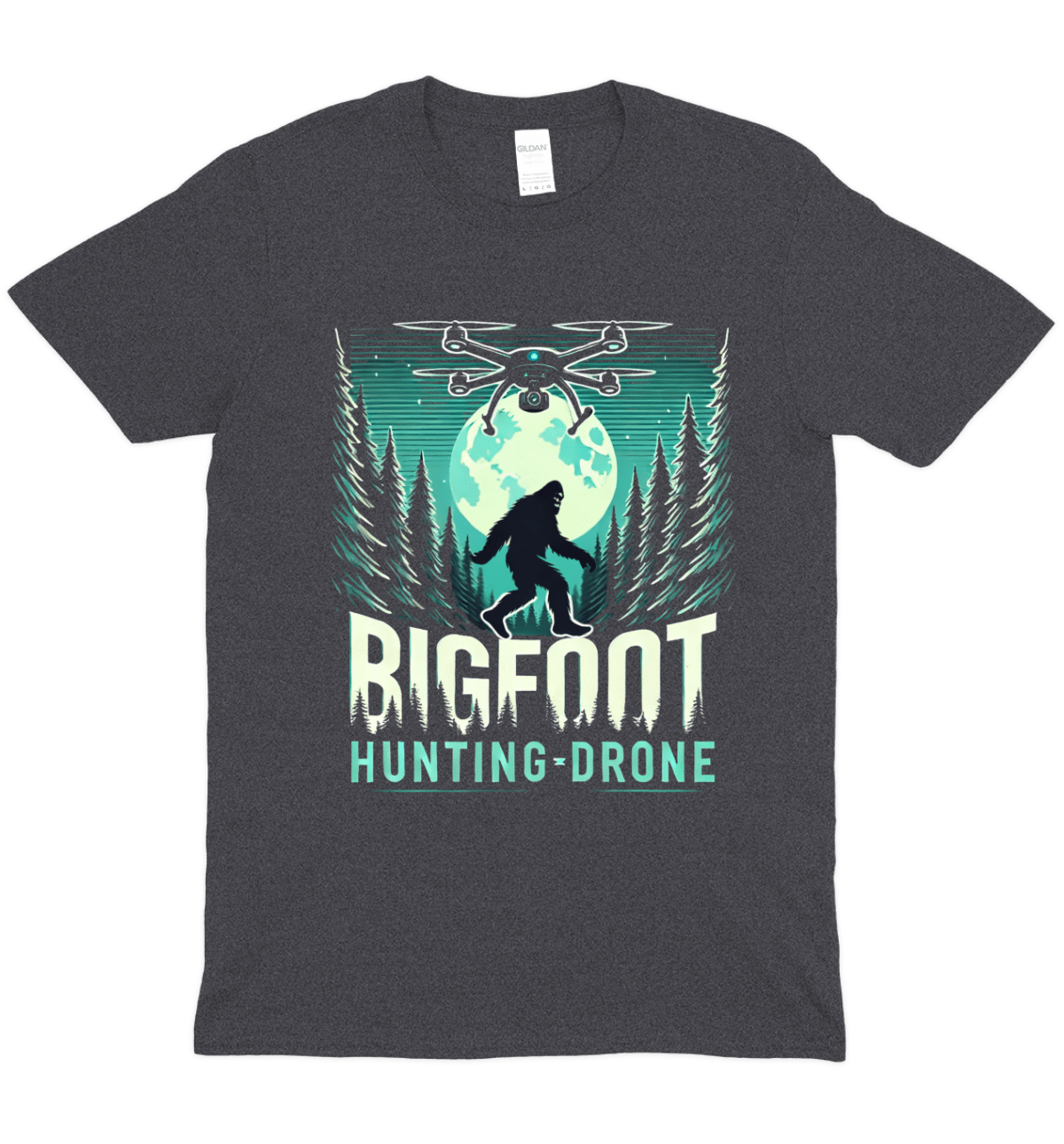 Big Foot Drone T-Shirt