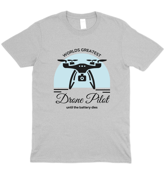 Worlds Greatest Drone Pilot Graphic T-Shirt