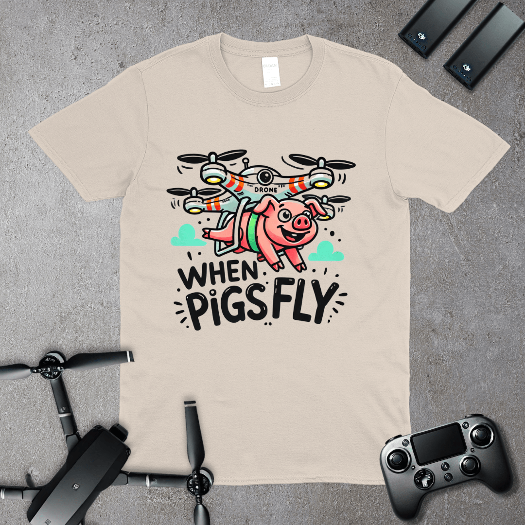 When Pigs Fly Graphic T-Shirt
