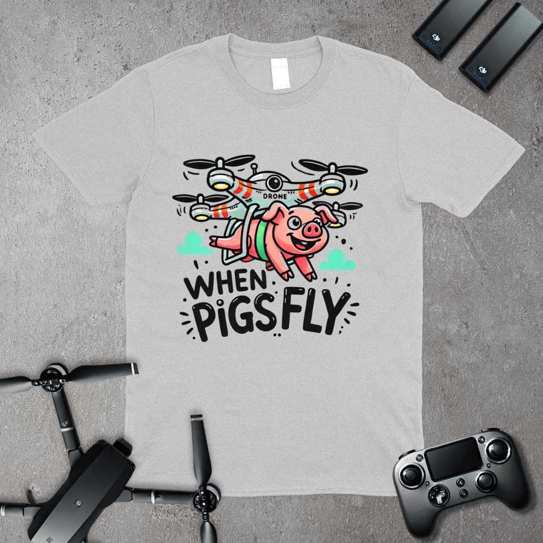 When Pigs Fly Graphic T-Shirt
