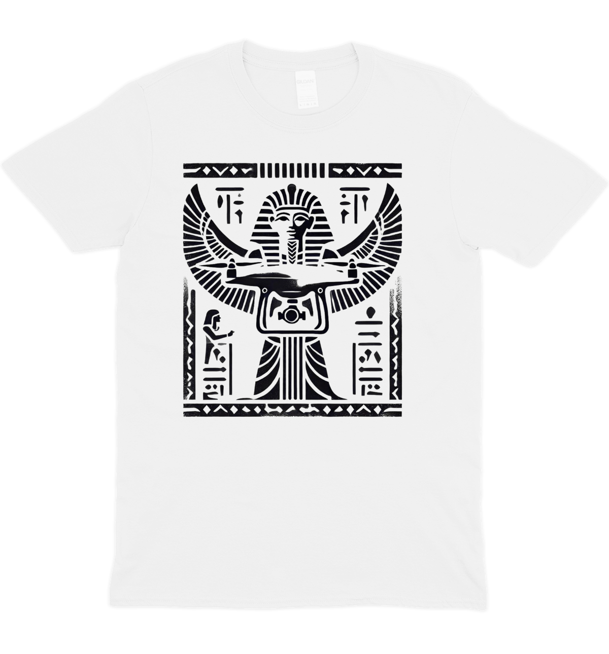 Egyptian Drone Graphic T-Shirt