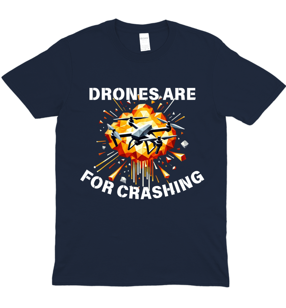 Drones Are Meant For Crashing Graphic T-Shirt