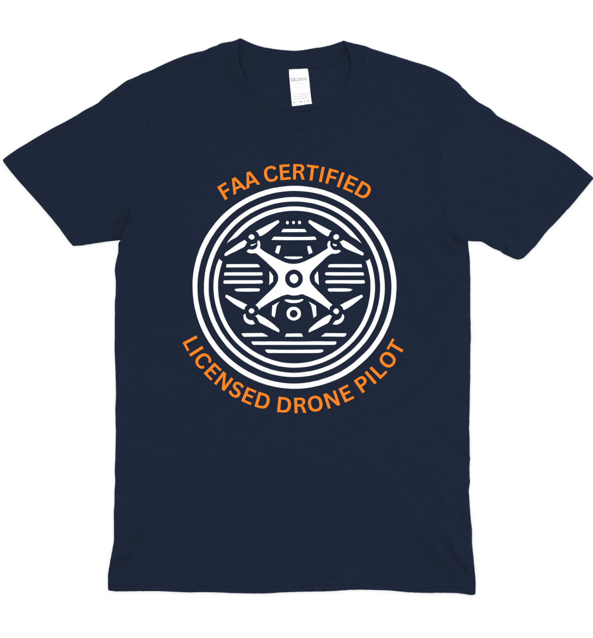 FAA Certified Drone Pilot Graphic T-Shirt