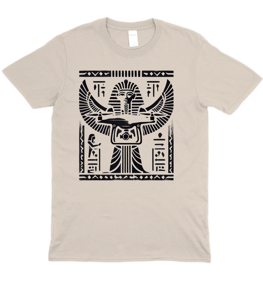 Egyptian Drone Graphic T-Shirt