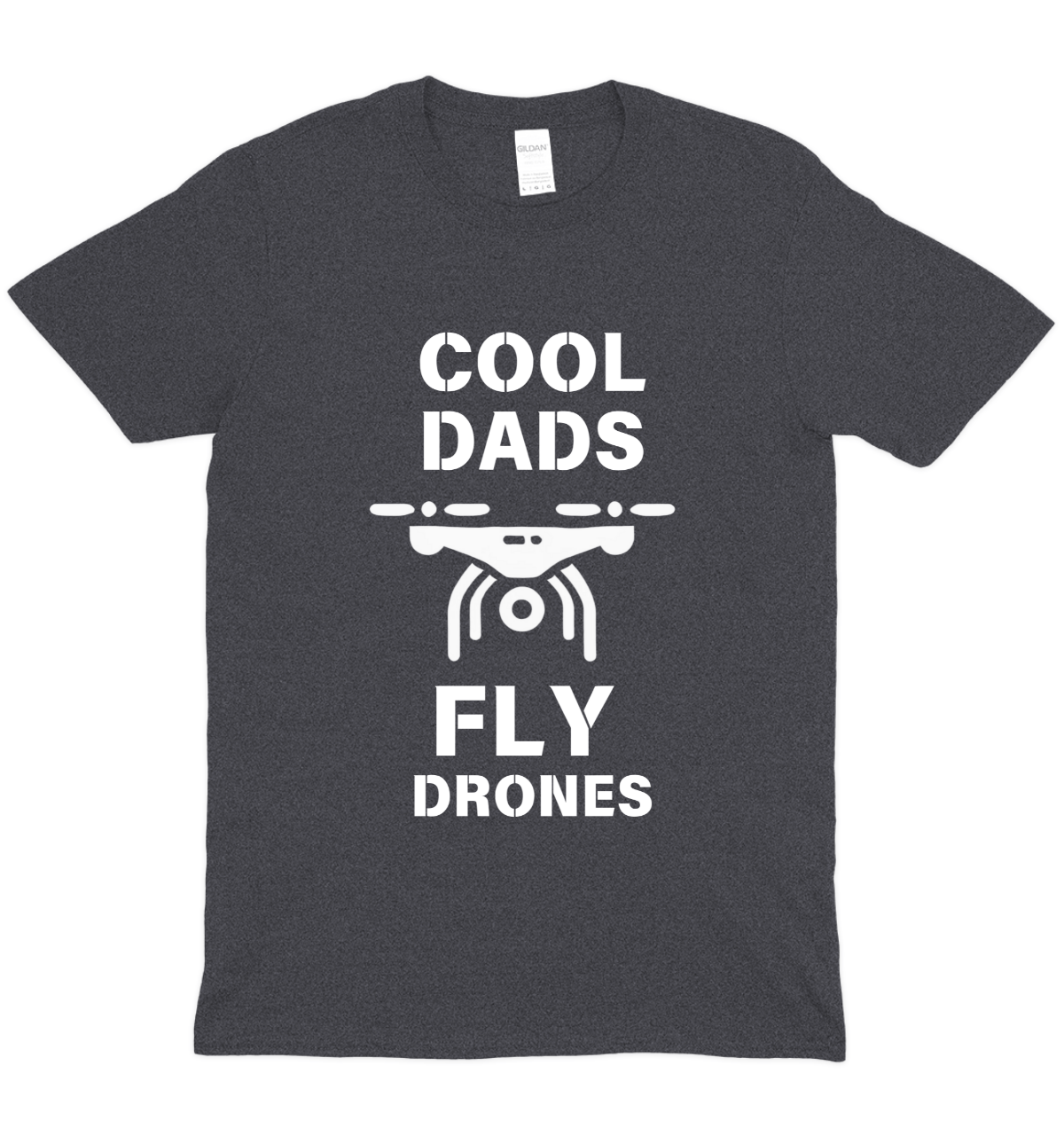 Cool Dads Fly Drones Pilot Graphic T-Shirt