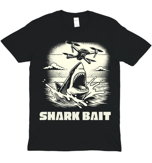 Shark Bait Drone Graphic T-Shirt