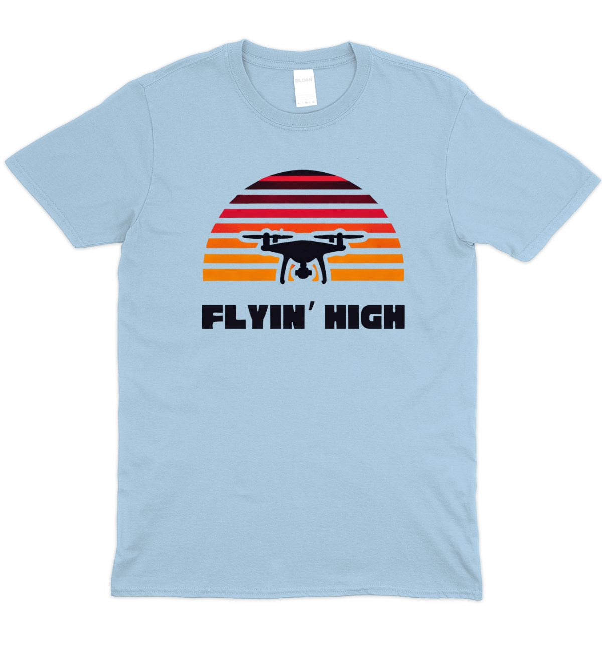 Flyin High Drone Graphic T-Shirt