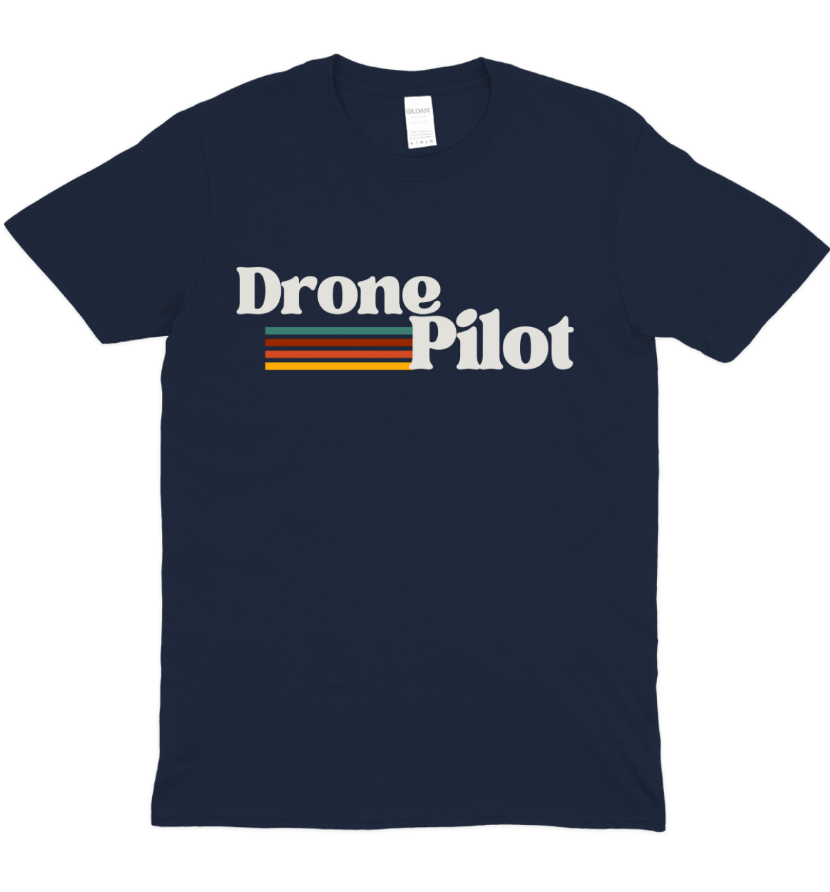 Drone Pilot Stripes T-Shirt