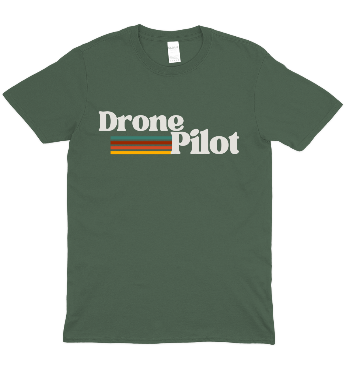 Drone Pilot Stripes T-Shirt