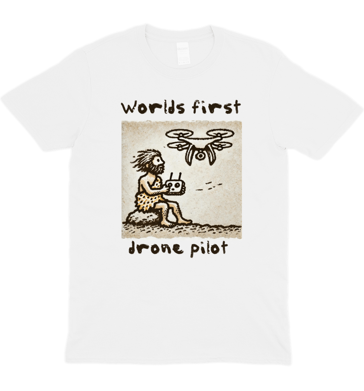 Worlds First Drone Pilot Graphic T-Shirt