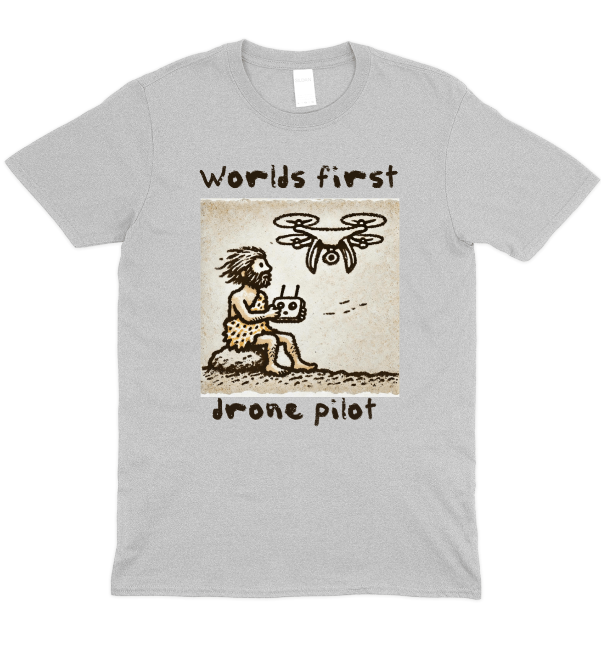 Worlds First Drone Pilot Graphic T-Shirt