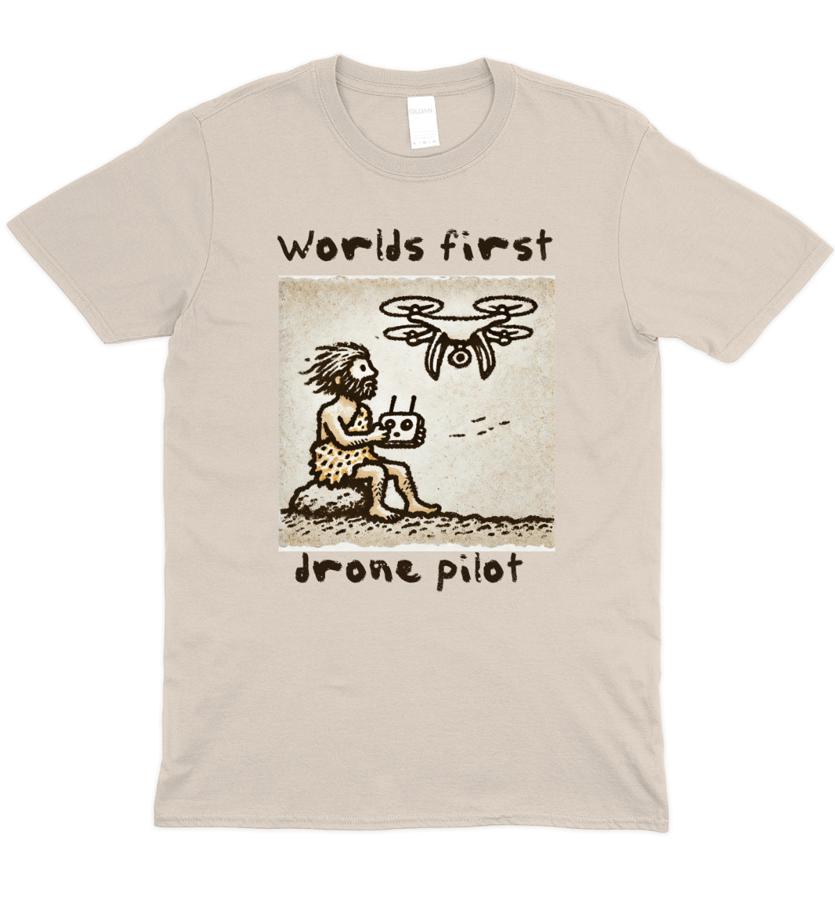 Worlds First Drone Pilot Graphic T-Shirt