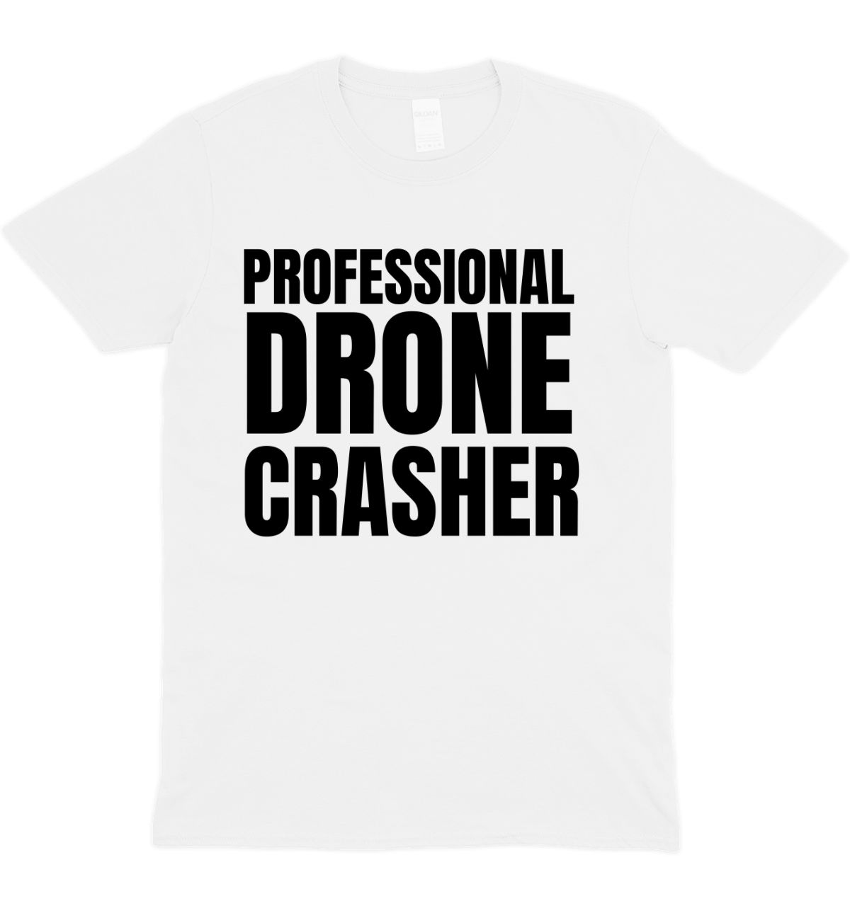 Professional Drone Crasher Graphic T-Shirt