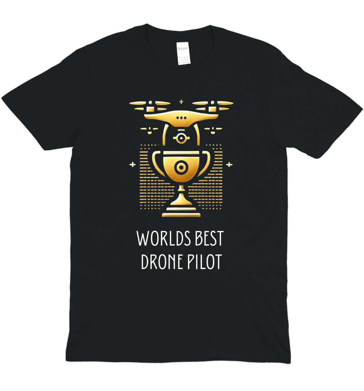 World's Best Drone Pilot Graphic T-Shirt