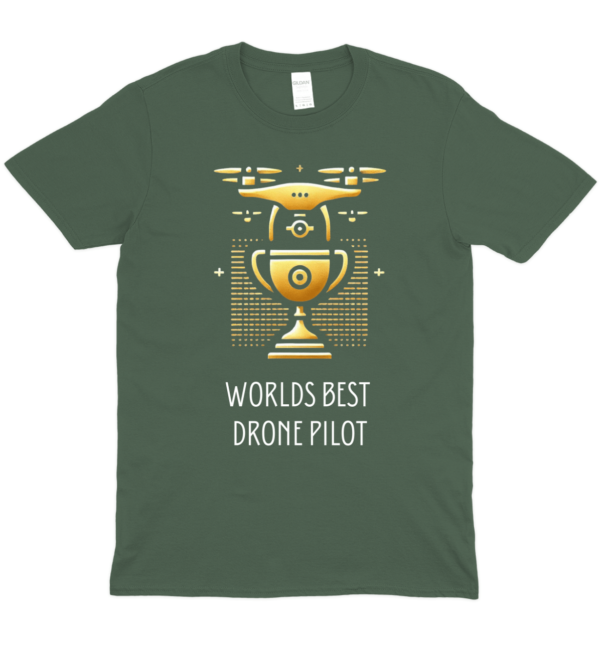 World's Best Drone Pilot Graphic T-Shirt