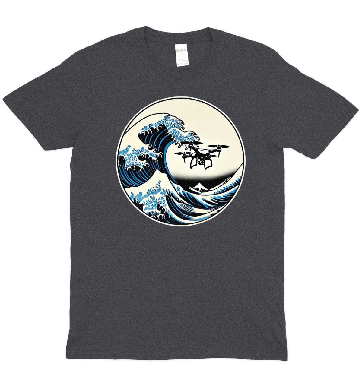 The Wave Drone Graphic T-Shirt