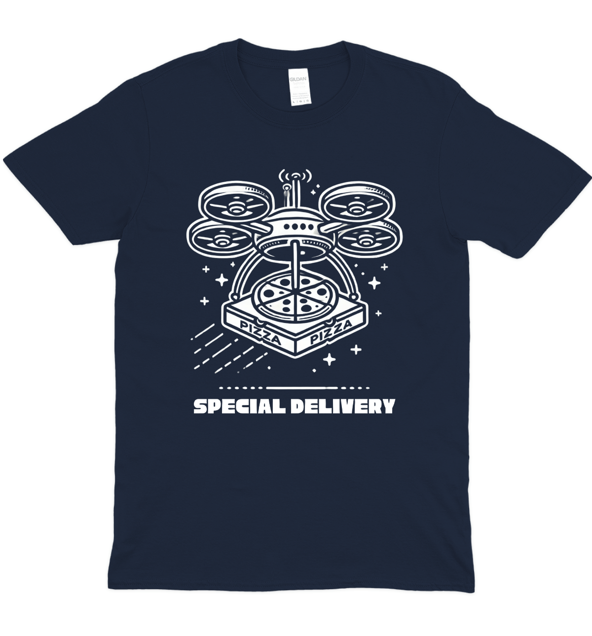 Special Pizza Delivery Graphic T-Shirt