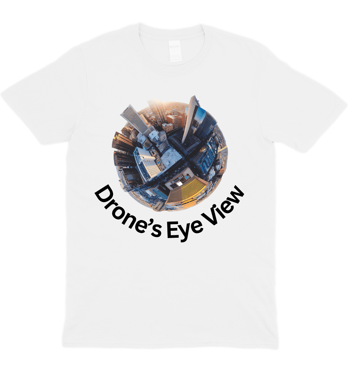 Drone's Eye View Graphic T-Shirt
