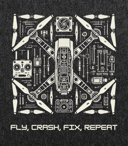Fly Crash Repeat T-Shirt