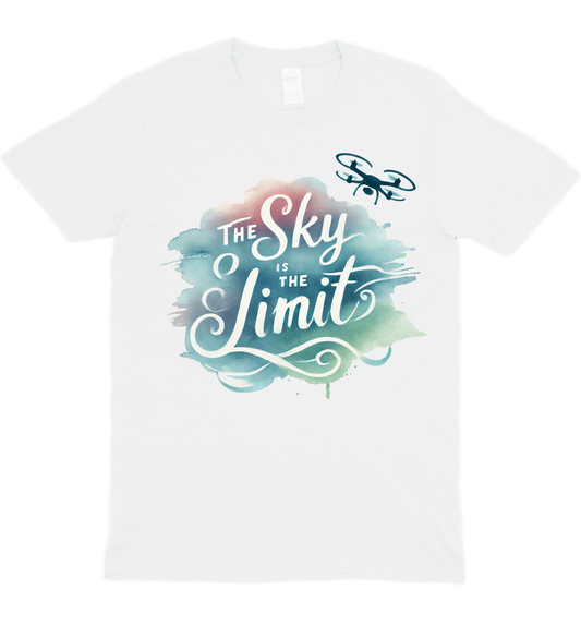 Water Color Drone Graphic T-Shirt