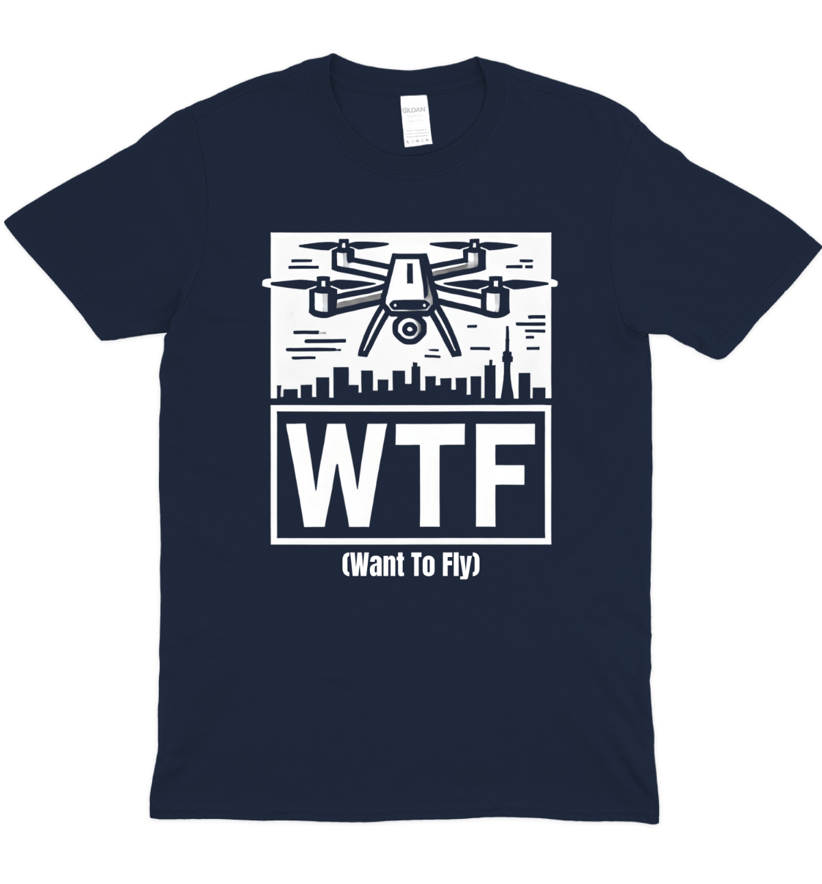 WTF Drone T-Shirt