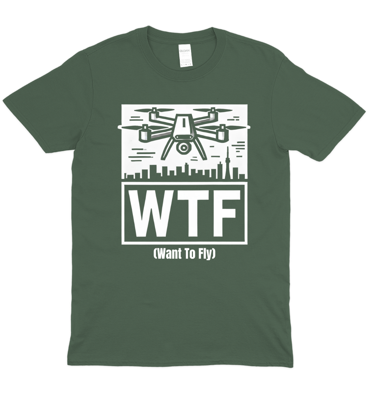 WTF Drone T-Shirt
